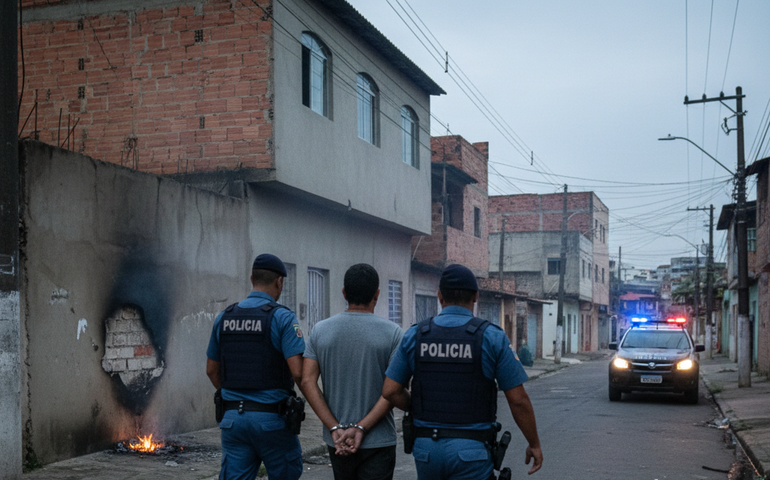 Homem é preso em SP por tentativa de feminicídio após atear fogo na companheira
