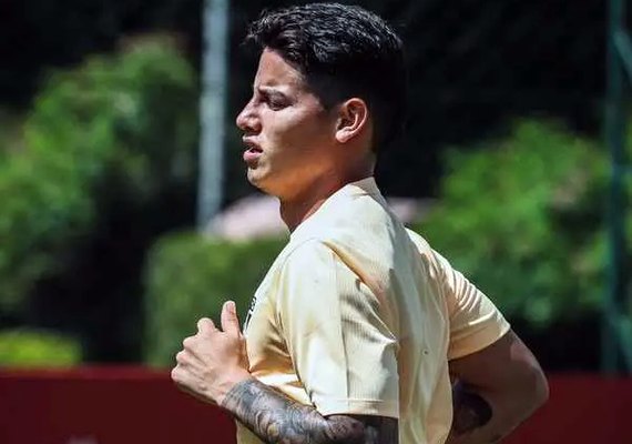 James Rodríguez não treina e é liberado pelo São Paulo para se apresentar à Colômbia