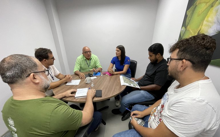 IMA/AL recebe Codevasf para discutir revisão do plano de manejo da APA da Marituba do Peixe