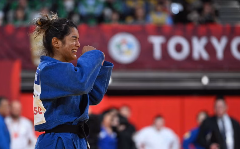 Jessica Lima perde para campeã mundial e fica com a prata no Grand Slam de Antalya de judô