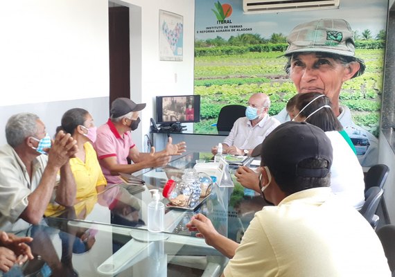 Agricultores solicitam apoio do Iteral para permanecer em área rural