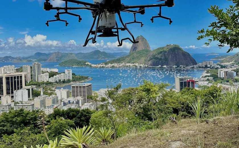 Rio faz uso de drones e IA para reflorestar a cidade