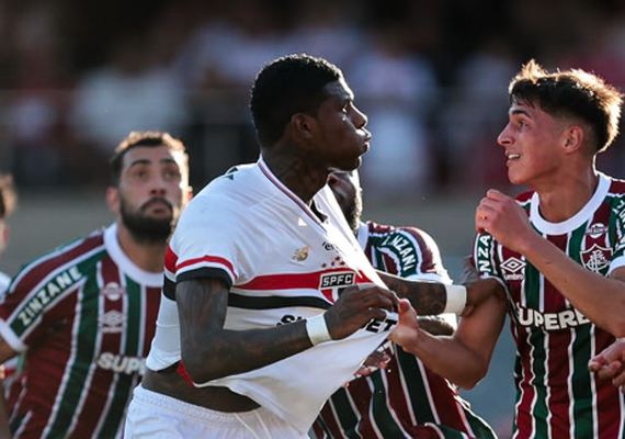 São Paulo aproveita erros do Fluminense, se segura no fim e vence a 3ª seguida no Brasileirão