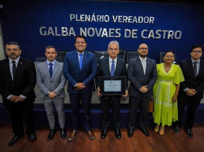 Câmara de Maceió homenageia conselheiro Otávio Lessa por contribuições no serviço público