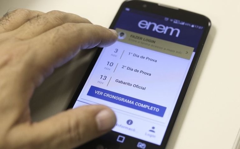 Cartão de confirmação do Enem será disponibilizado terça-feira