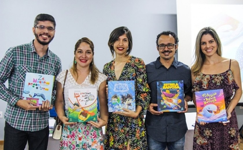 Imprensa Oficial Graciliano Ramos realiza pré-lançamento de livros infantis