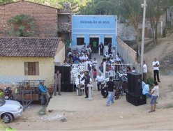 Campanha evangelística na Grota do Arroz