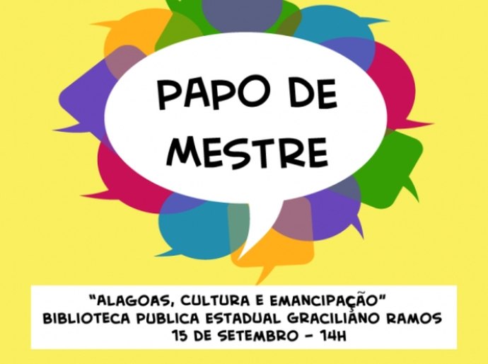 Papo de Mestre traz debate sobre cultura e emancipação