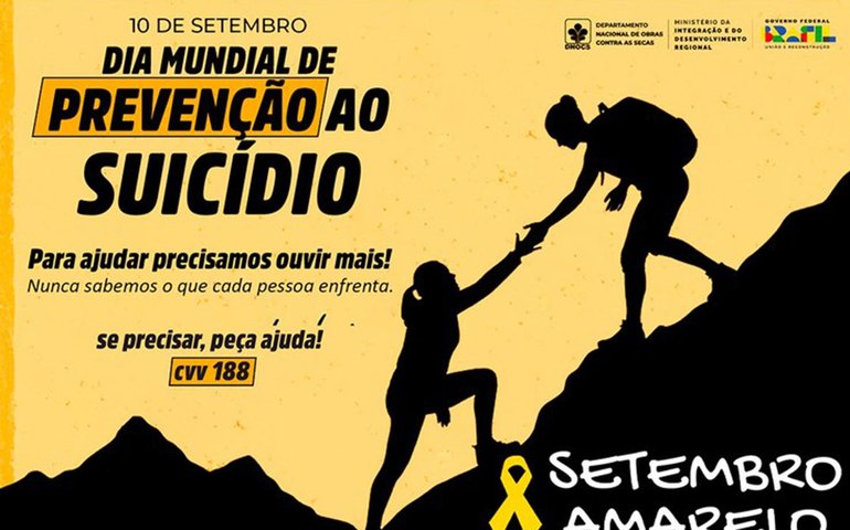 Governo institui dias de prevenção do suicídio e da automutilação