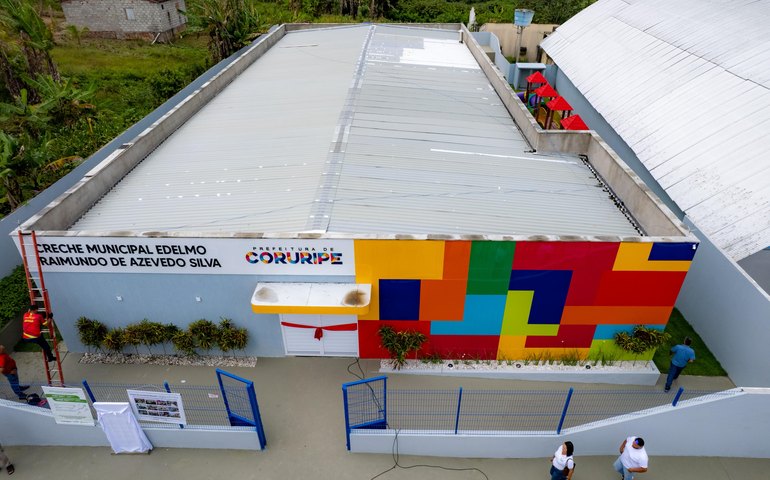 Prefeito Marcelo Beltrão entrega creche em Pindorama