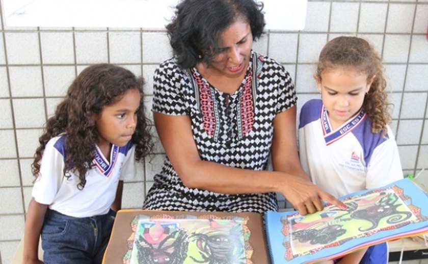 Educação promove oficina de brinquedos reciclados em São José da Laje
