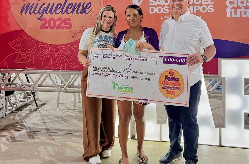 Festa da Mãe Miguelense é celebrada com sorteio de prêmios e muita emoção