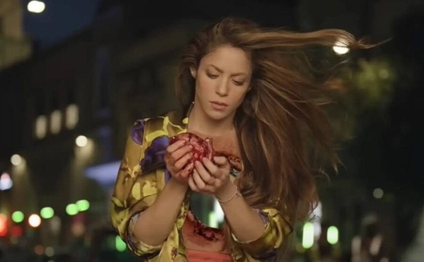 Música de Shakira com indireta para ex-marido lidera em 10 países