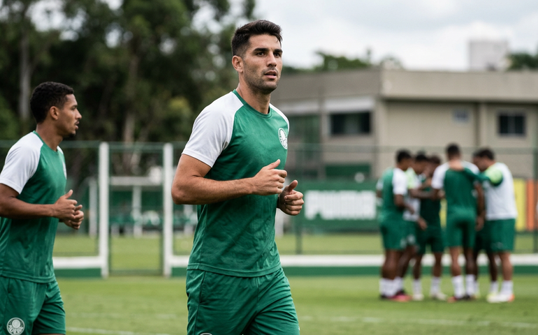 Flaco López minimiza final fora e destaca espírito coletivo do Palmeiras
