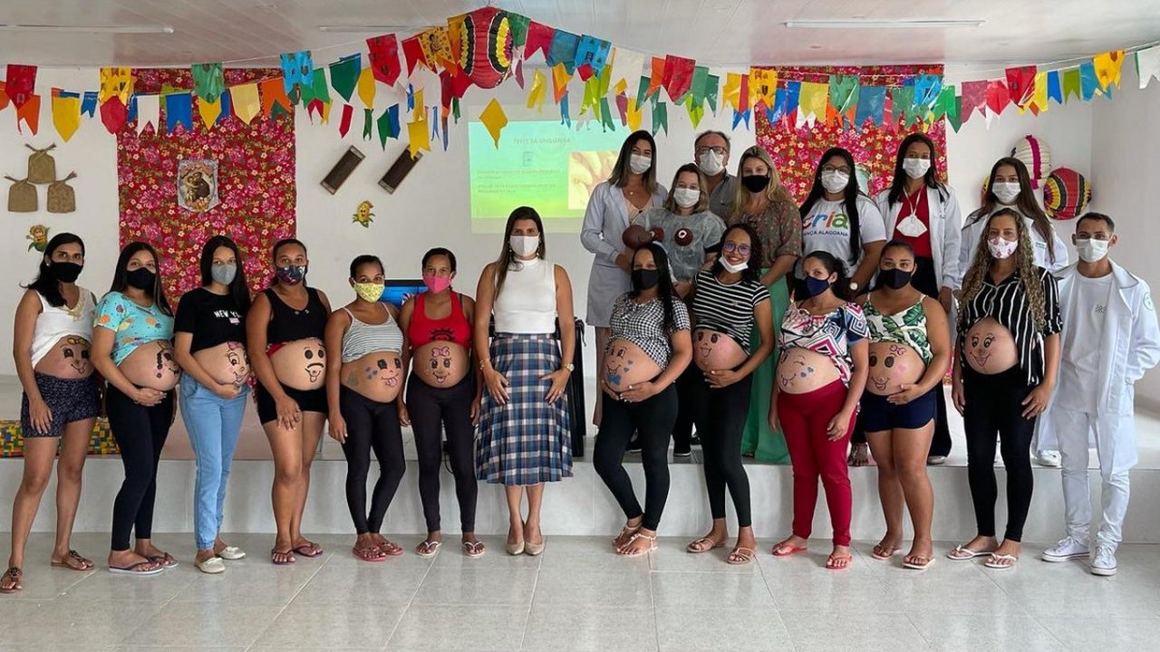 Prefeita Marcela Gomes lança projeto NASCmãe e promove ações voltadas as gestantes de Novo Lino