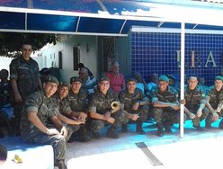 A Banda de Música do Exército se apresenta no Leal