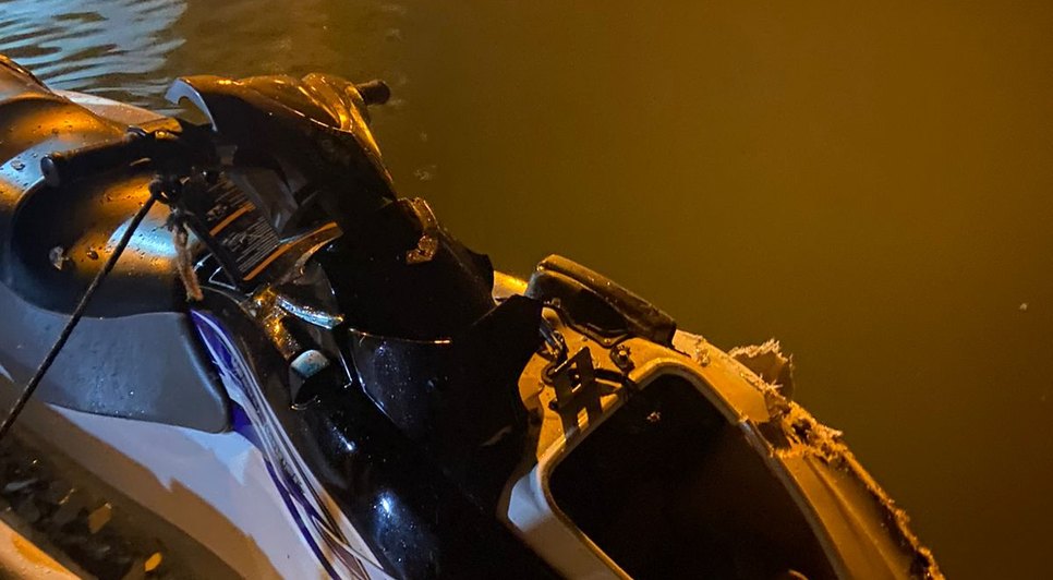 Mulher morre e outra fica ferida após acidente com moto aquática em Aracaju