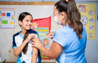Semana de Saúde nas escolas vacinou mais de 2 mil estudantes em Arapiraca