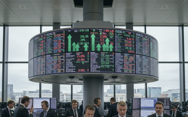 Bolsas europeias sobem após dados econômicos positivos e balanços