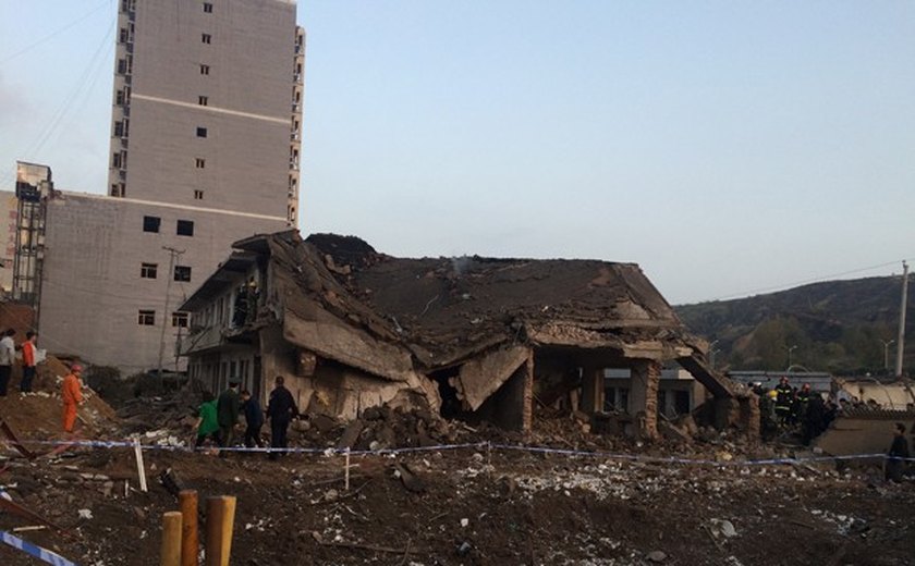 Sobe o número de mortos em explosão no noroeste da China