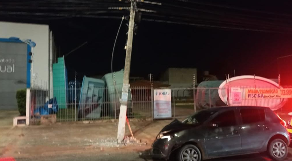 Sergipe registra 118 ocorrências de colisão em postes nos últimos cinco meses, aponta Energisa / Foto: Foto: Energisa/Divulgação