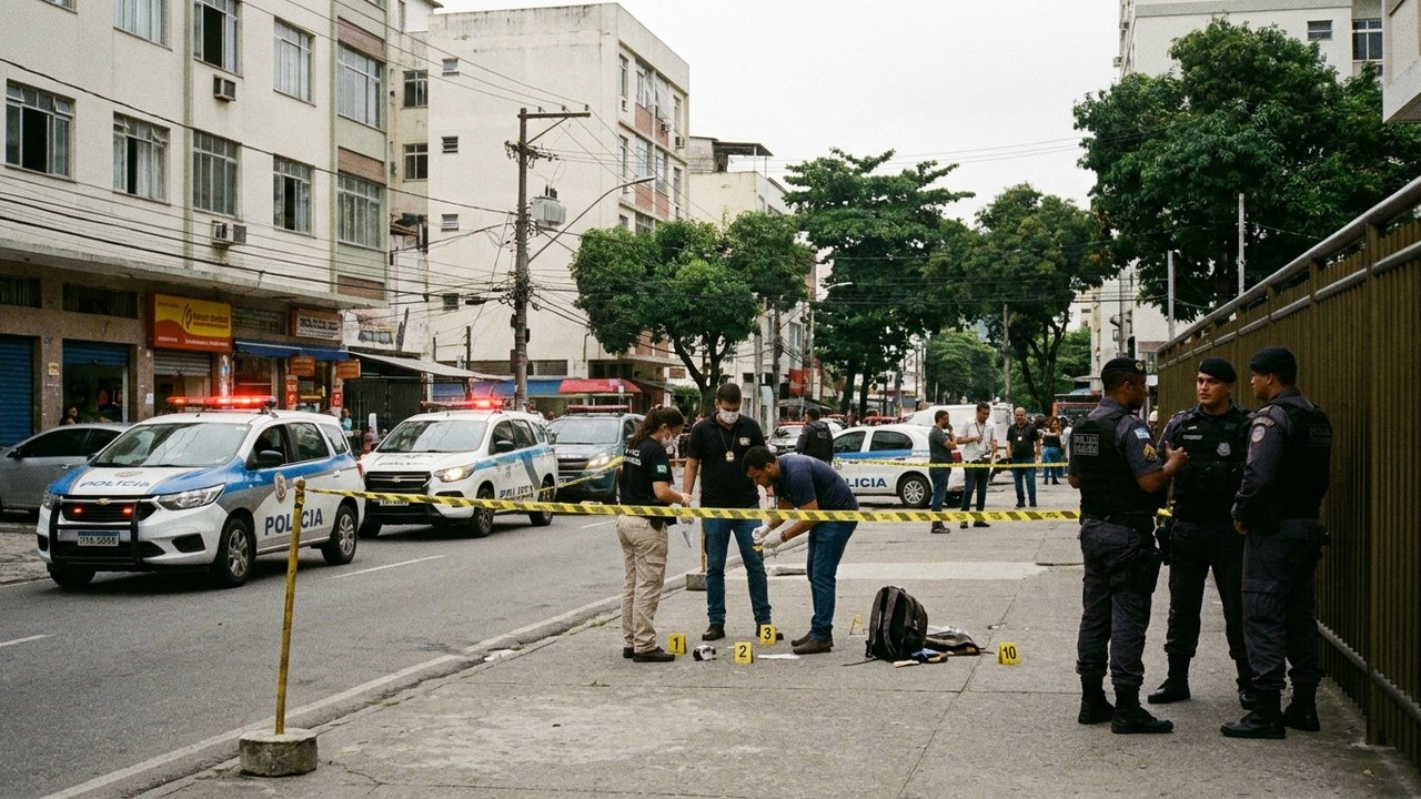Dois homens morrem e outro fica ferido em ataque a tiros na Taquara