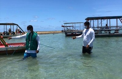 Meio Ambiente intensifica fiscalização nas piscinas de Porto de Pedras