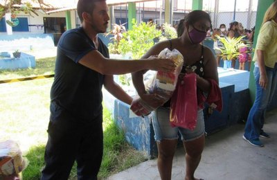 Cestas básicas serão entregues segunda-feira, no Ginásio do Lar São Domingos