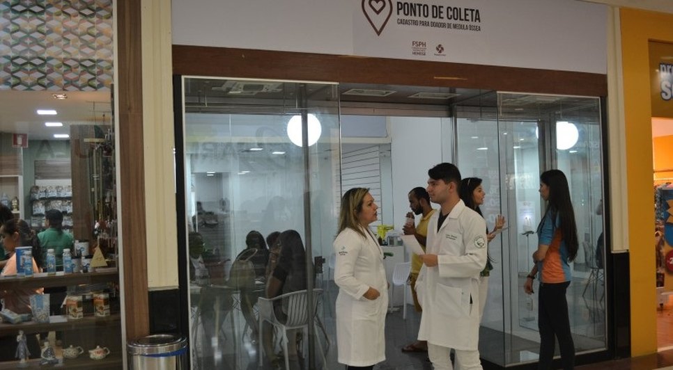 Hemose faz coleta de medula óssea / Foto: Ascom/SES