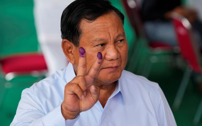 Ex-general responsável por sequestrar dissidentes políticos na Indonésia está prestes a se tornar presidente do país