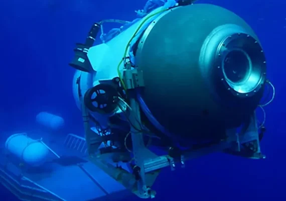 Titânio, 96 horas de autonomia e 4 propulsores elétricos: relembre como era submarino que implodiu em viagem ao Titanic