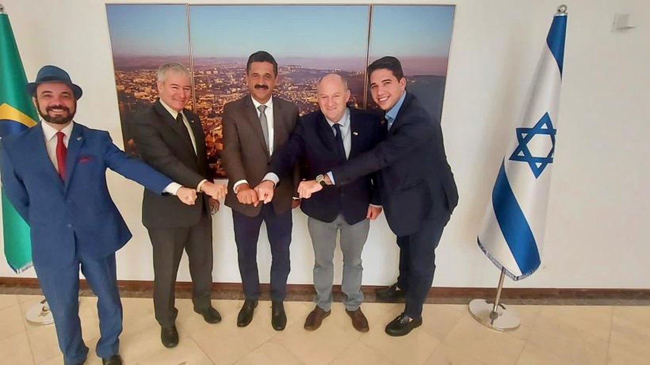 Marlan Ferreira visita embaixada israelense e viabiliza a cooperação entre Israel e municípios do Agreste alagoano