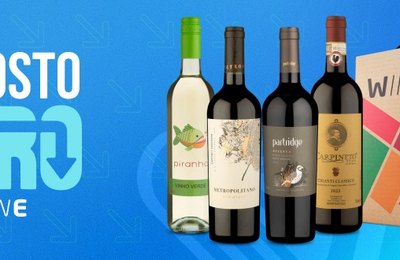 Wine zera impostos em todo o portfólio e oferece descontos de até 80% nos vinhos