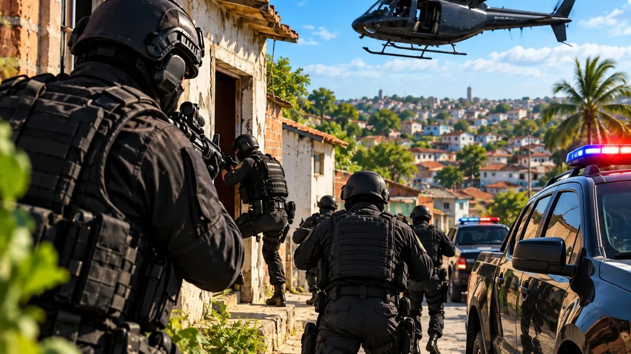 Operação 'Lei e Ordem' mobiliza forças policiais no combate ao crime em Rio Largo