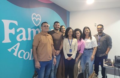 Serviço Família Acolhedora recebe visita técnica de secretaria municipal de Sergipe