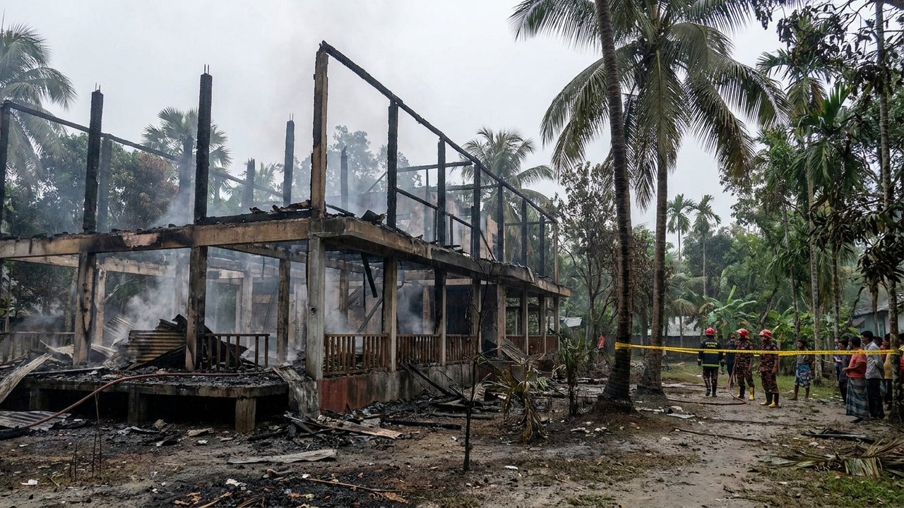 Incêndio destrói um resort em Bangladesh e mata 10 pessoas