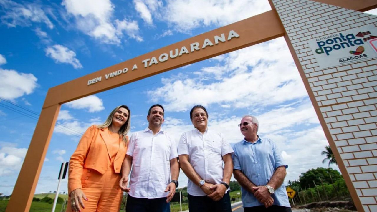 Deputado Galba Novaes participa de inauguração da rodovia que liga Belém a Taquarana