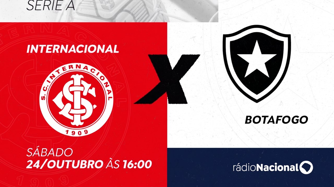 Rádio Nacional transmite neste sábado Internacional x Botafogo