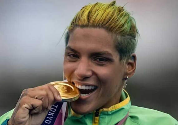 Com Ana Marcela Cunha, Brasil conquista prata no revezamento da Copa do Mundo de Águas Abertas