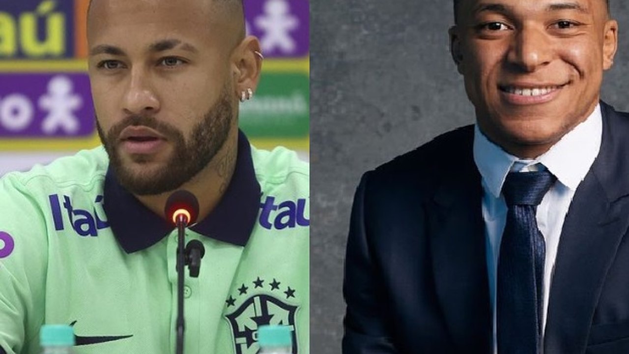 Ex-companheiros de PSG, Neymar e Mbappé param de se seguir nas redes sociais