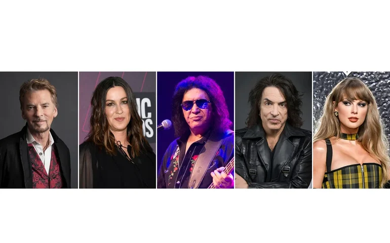 Taylor Swift, Kenny Loggins, membros do Kiss e outros entram para o Hall da Fama dos Compositores