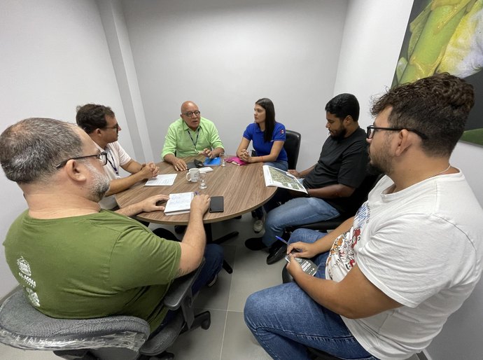IMA/AL recebe Codevasf para discutir revisão do plano de manejo da APA da Marituba do Peixe