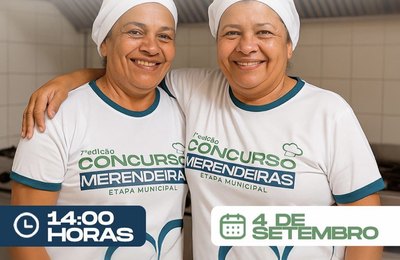 Coruripe participa da 7ª edição do Concurso de Merendeiras – etapa municipal.