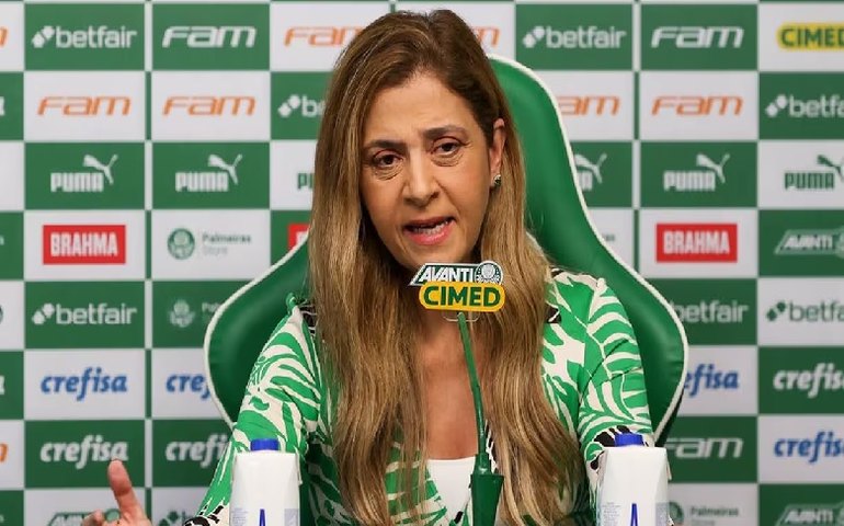 Leila Pereira justifica ausência de reforços no Palmeiras: &#8216;Futebol é caríssimo&#8217;