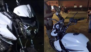 Veiculo atingido por homem embreagado. Fonte: Internet