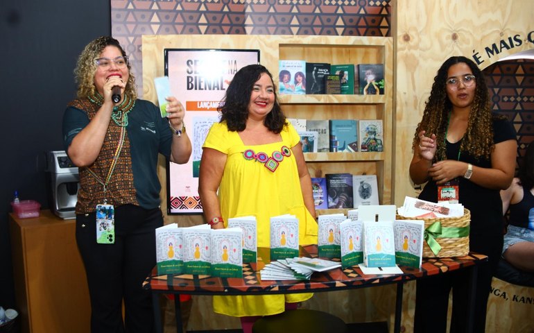 Servidores e estudantes da Rede Estadual lançam obras na Bienal do Livro de Alagoas