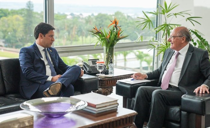 Rodrigo Cunha e Renan Calheiros