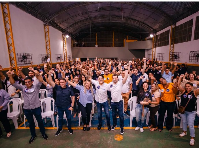 Brivaldo Marques demonstra força política e apresenta seu escolhido para deputado federal