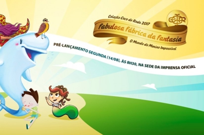 Imprensa Oficial realiza nesta segunda pré-lançamento de seis livros infantis