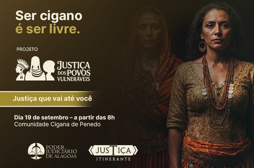 Justiça Itinerante beneficia comunidade cigana em Penedo, nesta sexta (19)